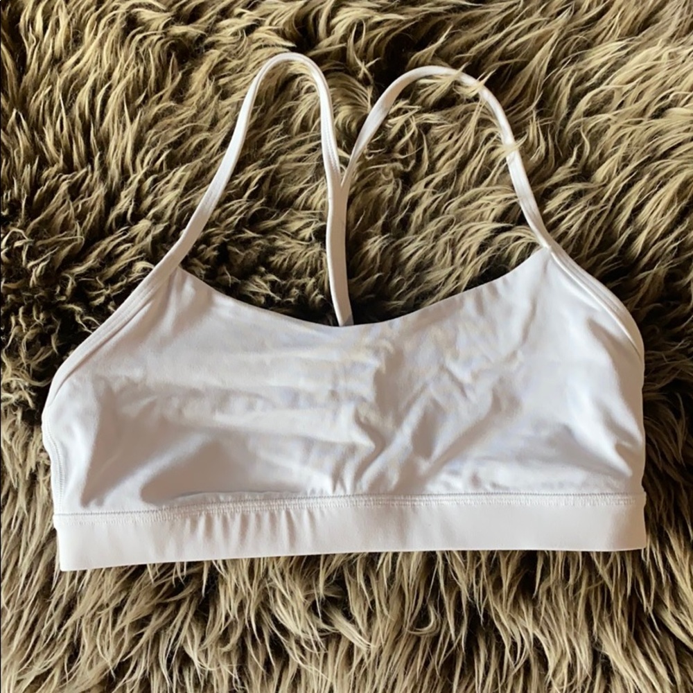 White Lululemon sports bra - Picture 2 of 9